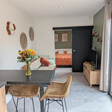 بيت للعطل L'hortensia Rose Guémar