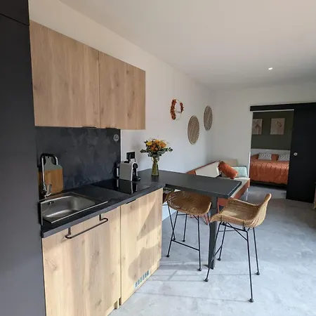 بيت للعطل L'hortensia Rose Guémar